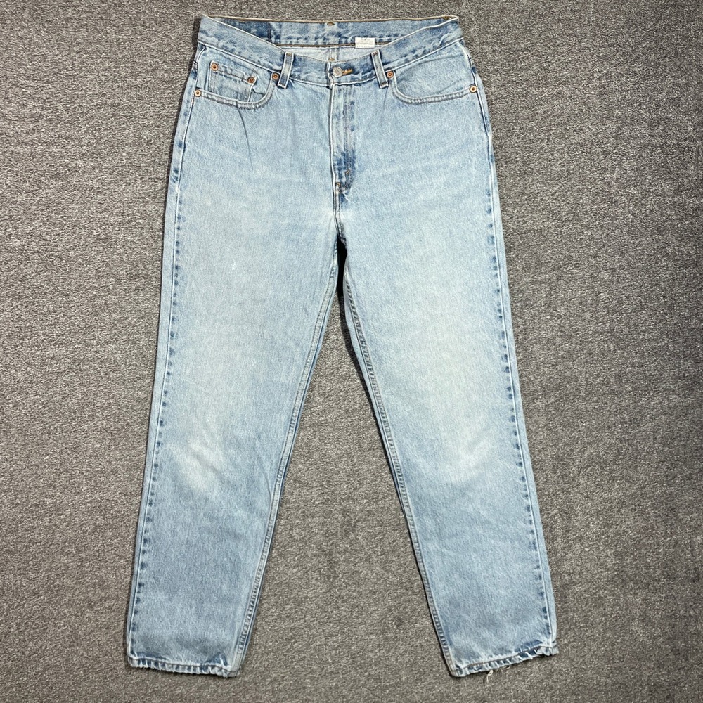 Vintage Levi's 512 Jeans 12 Reg M Straight Leg Light Wash Denim Jeans High Rise
